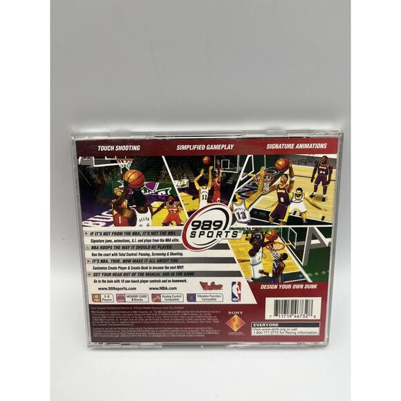 PS1 PlayStation 1 Game NBA ShootOut 2003 Ray Allen Cover - Picture 2 of 8